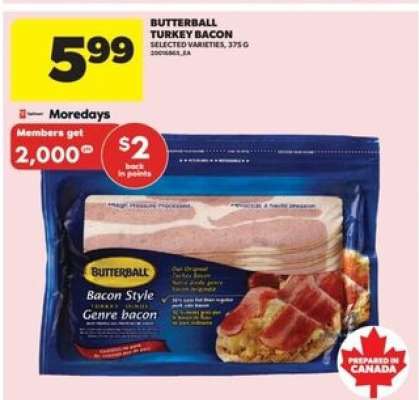 Butterball Turkey Bacon