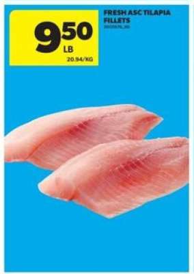FRESH ASC TILAPIA FILLETS