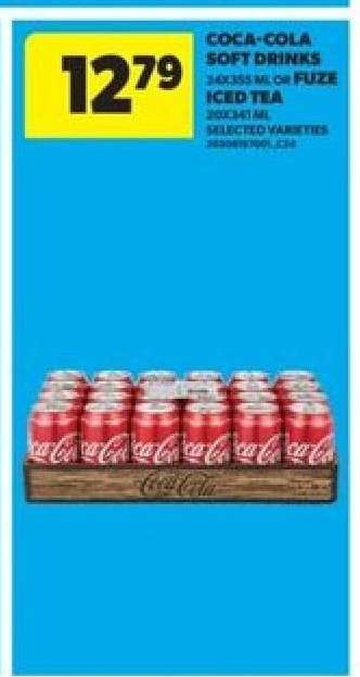 COCA-COLA SOFT DRINKS