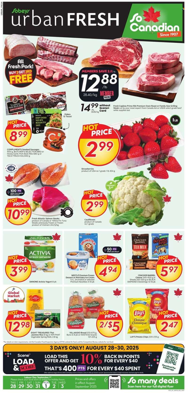 Sobeys Urban Fresh Flyer - August 28, 2025 - September 03, 2025.