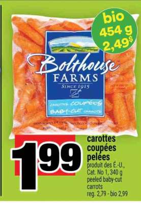 CAROTTES COUPÉES PELÉES