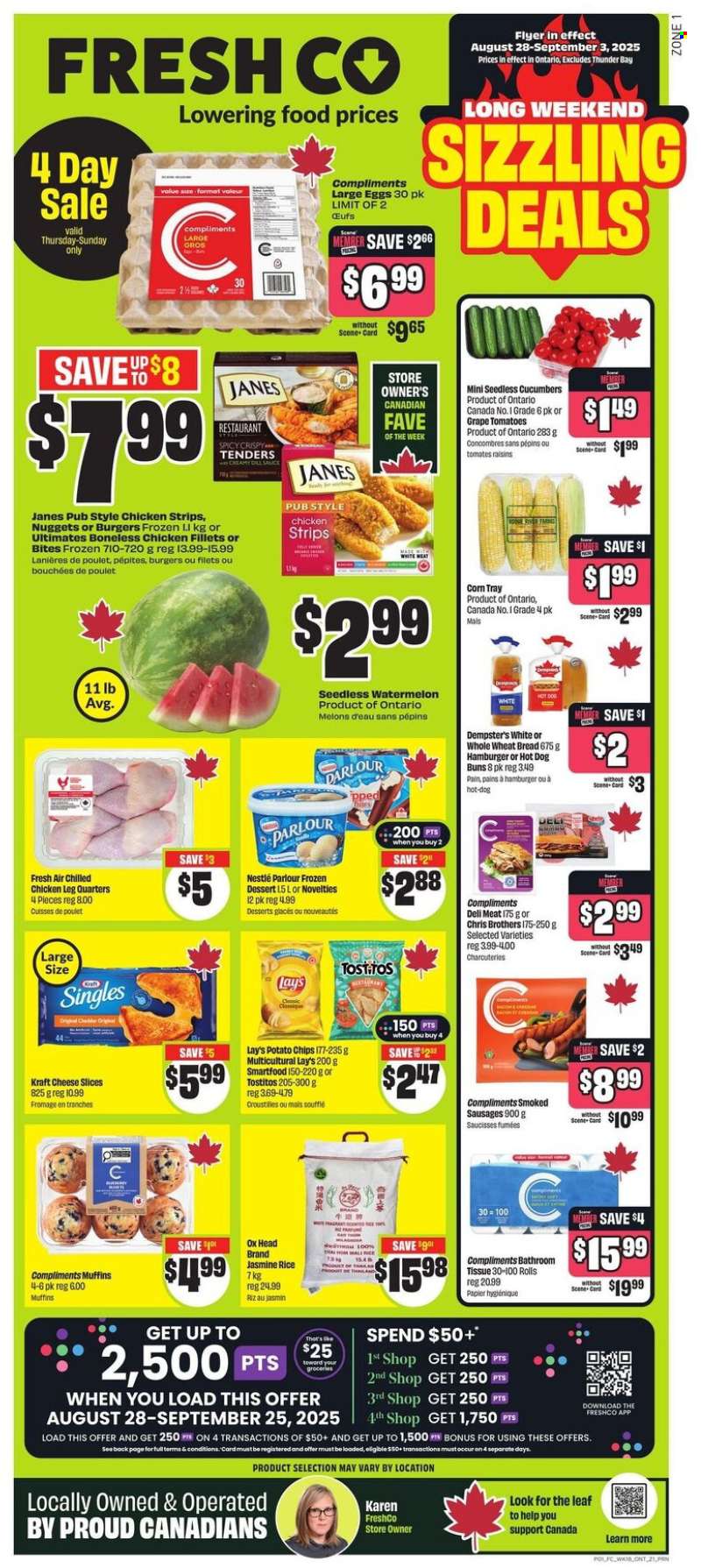 FreshCo. Flyer - August 28, 2025 - September 03, 2025.