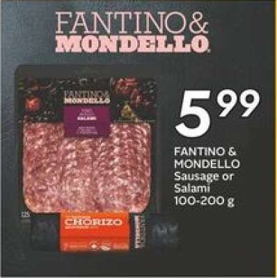 FANTINO & MONDELLO Sausage or Salami