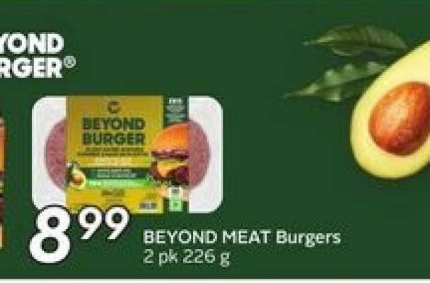 BEYOND MEAT Burgers