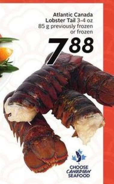 Atlantic Canada Lobster Tail