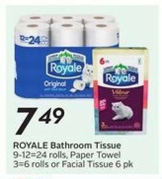 ROYALE BATHROOM TISSUE