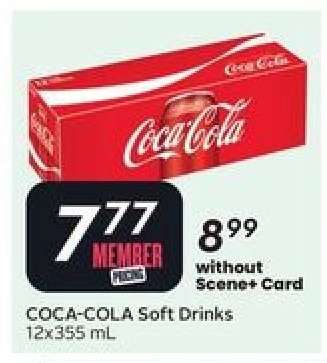 COCA-COLA SOFT DRINKS
