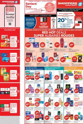 Shoppers Drug Mart Flyer - August 30, 2025 - September 04, 2025.