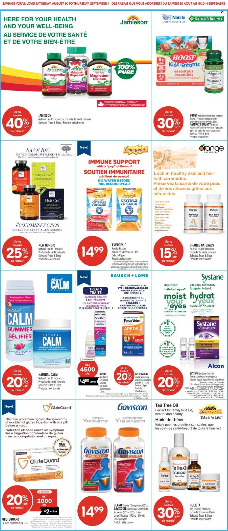 Shoppers Drug Mart flyer - August 30, 2025 - September 04, 2025. Page 14