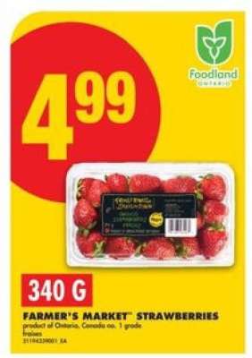 FARMER’S MARKET STRAWBERRIES