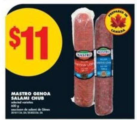 Mastro Genoa Salami Chub