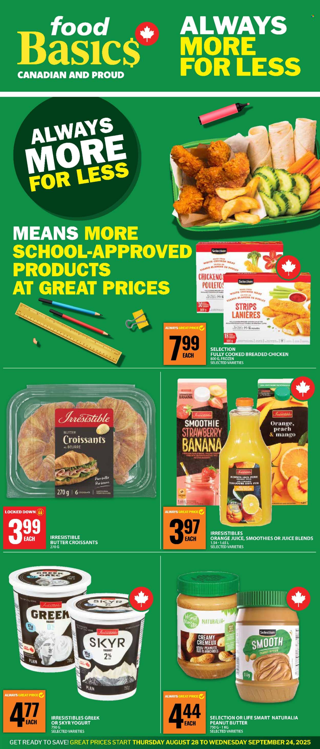 Food Basics flyer - August 28, 2025 - September 03, 2025. Page 1
