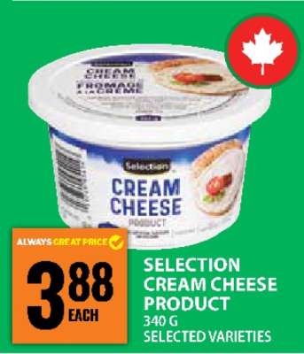 SELECTION CREAM CHEESE PRODUCT