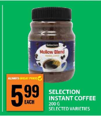 SELECTION INSTANT COFFEE