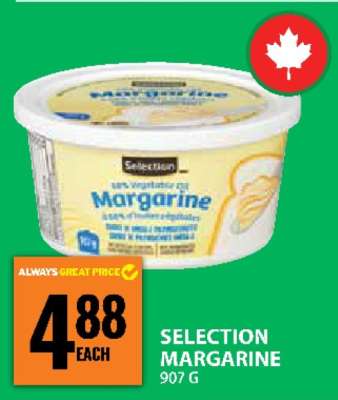 SELECTION MARGARINE