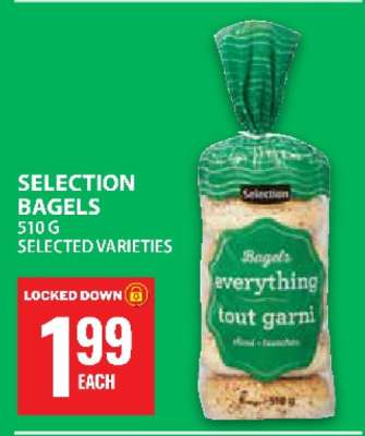 SELECTION BAGELS