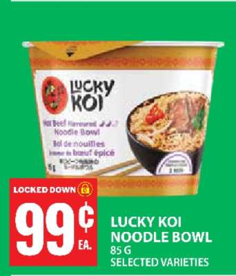 LUCKY KOI NOODLE BOWL