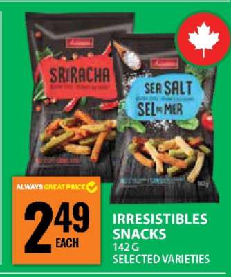 Irresistibles Snacks