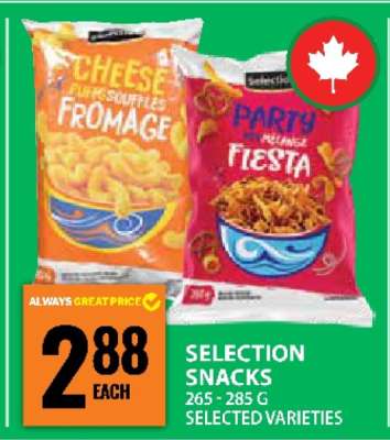 SELECTION SNACKS