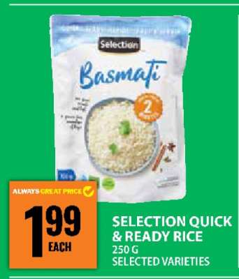 SELECTION QUICK & READY RICE
