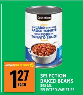 SELECTION BAKED BEANS