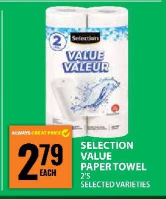 Selection Value Paper Towel