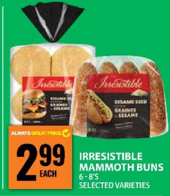 Irresistible Mammoth Buns