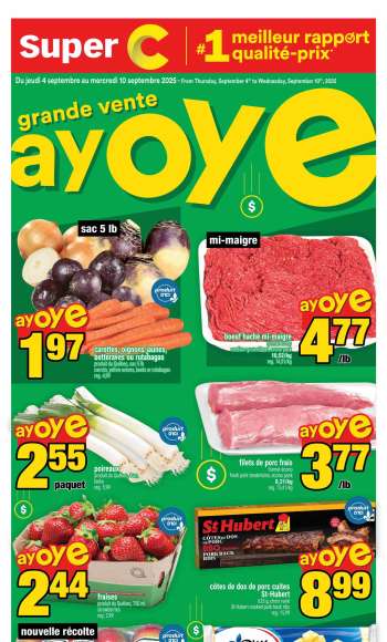 Super C Flyer - September 04, 2025 - September 10, 2025.