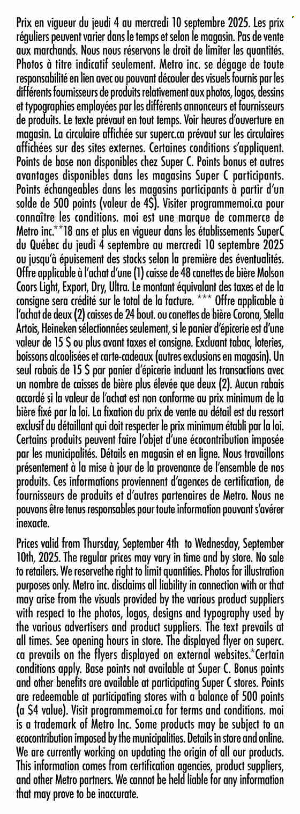 Super C flyer - September 04, 2025 - September 10, 2025. Page 16