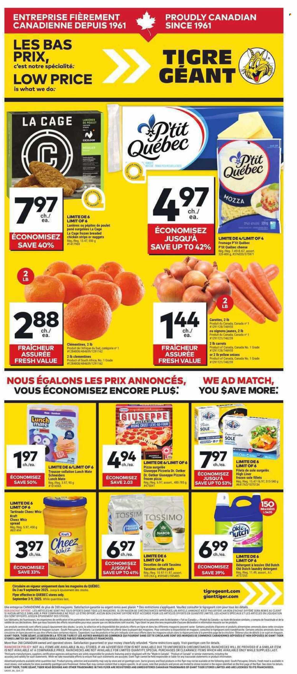 Giant Tiger flyer - September 03, 2025 - September 09, 2025. Page 1