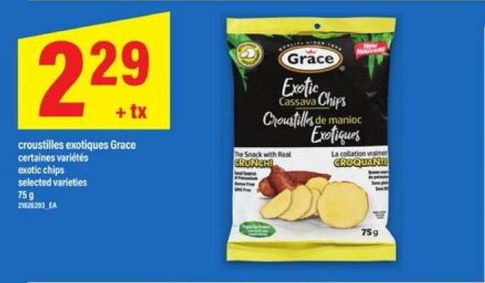 croustilles exotiques Grace