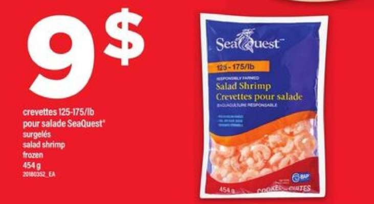 Seaquest Salad Shrimp