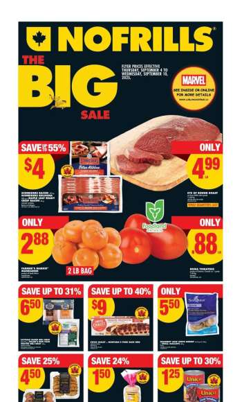 No Frills Flyer - September 04, 2025 - September 10, 2025.
