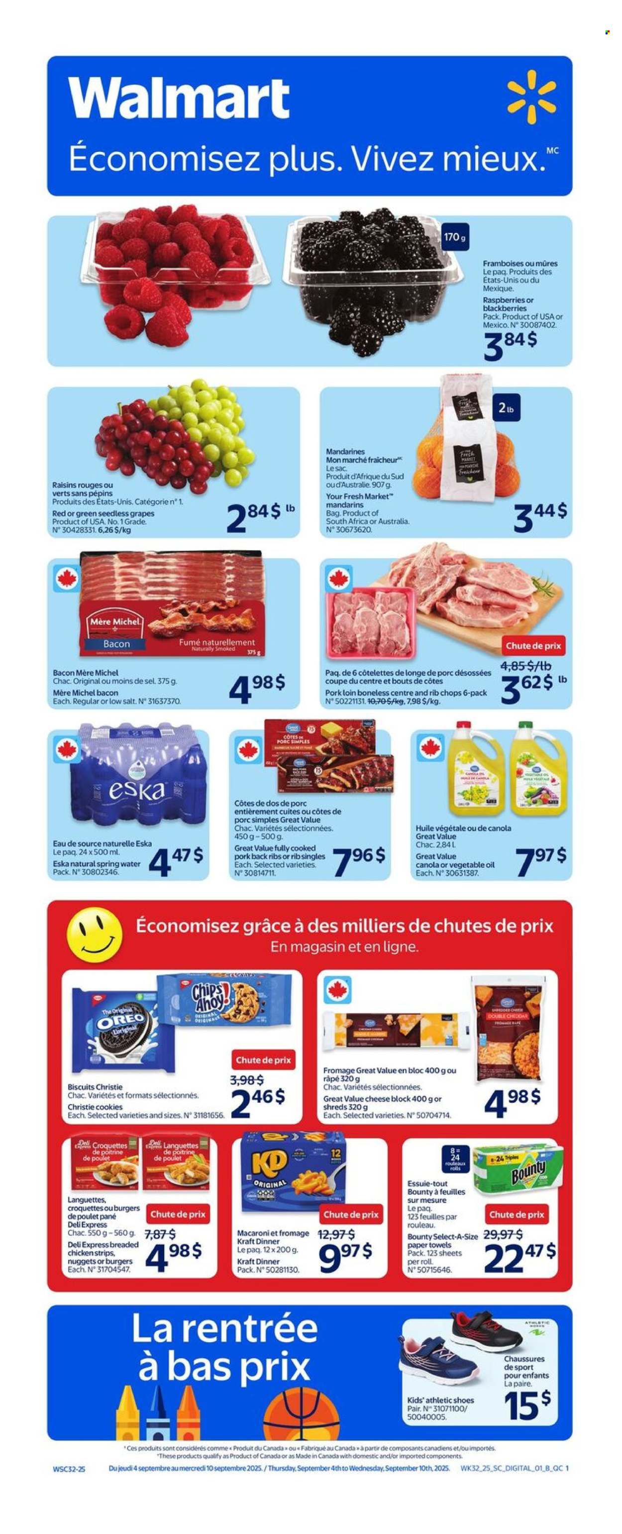 Walmart flyer - September 04, 2025 - September 10, 2025. Page 1