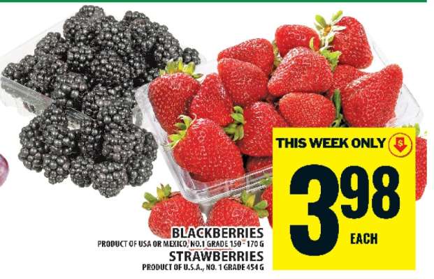 Blackberries or Strawberries