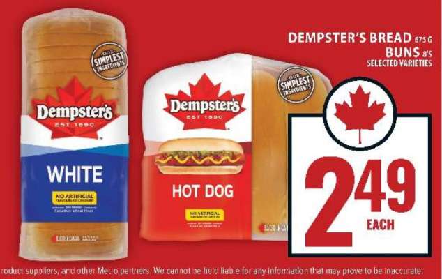 DEMPSTER’S BREAD