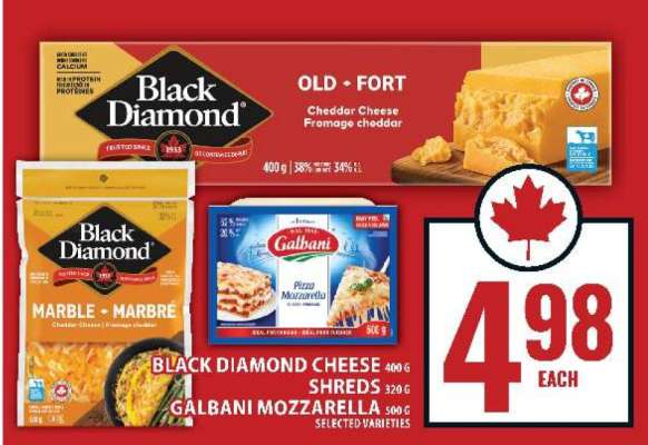 BLACK DIAMOND CHEESE