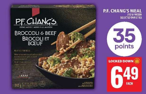 P.F. Chang's Meal