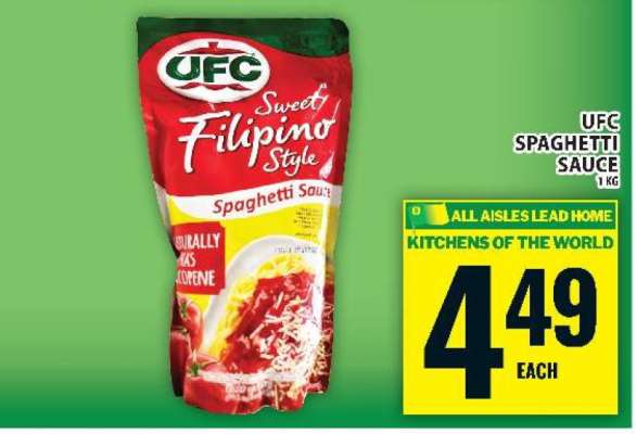 UFC Spaghetti Sauce