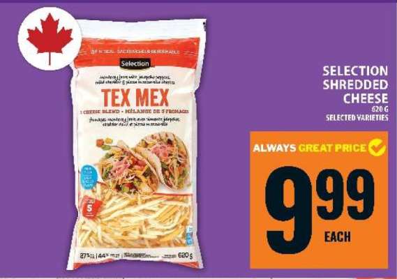 SELECTION SHREDDED CHEESE