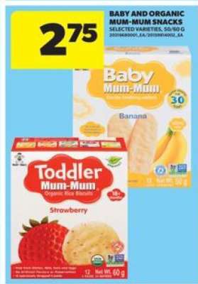 Baby and Organic Mum-Mum Snacks
