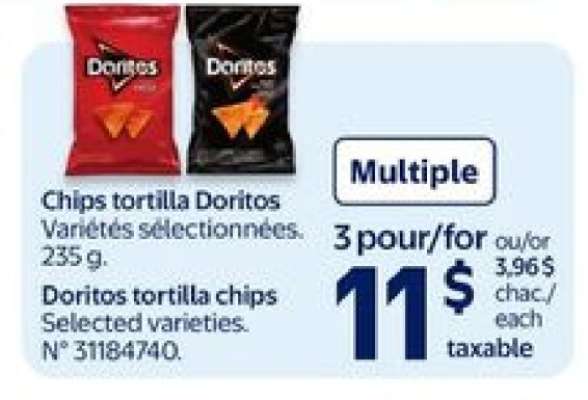 Doritos Tortilla Chips