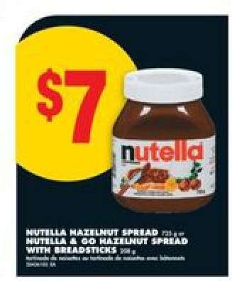 NUTELLA HAZELNUT SPREAD