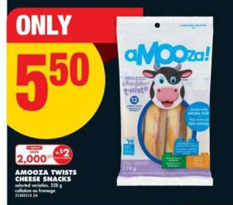 AMOOZA TWISTS CHEESE SNACKS
