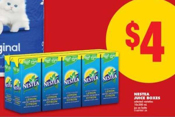 NESTEA JUICE BOXES