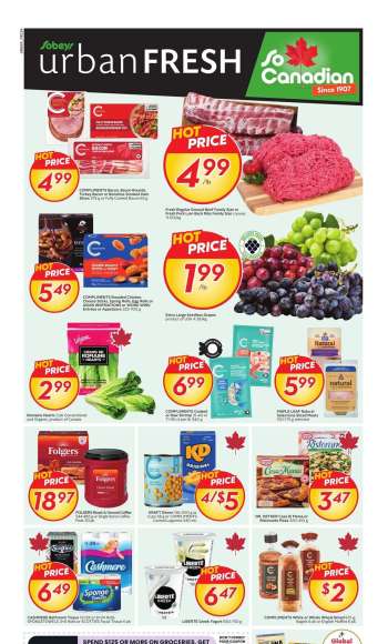 Sobeys Urban Fresh Flyer - September 04, 2025 - September 10, 2025.