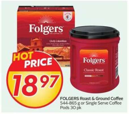 Folgers Roast & Ground Coffee