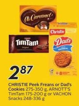 CHRISTIE Peek Freans or Dad's Cookies
