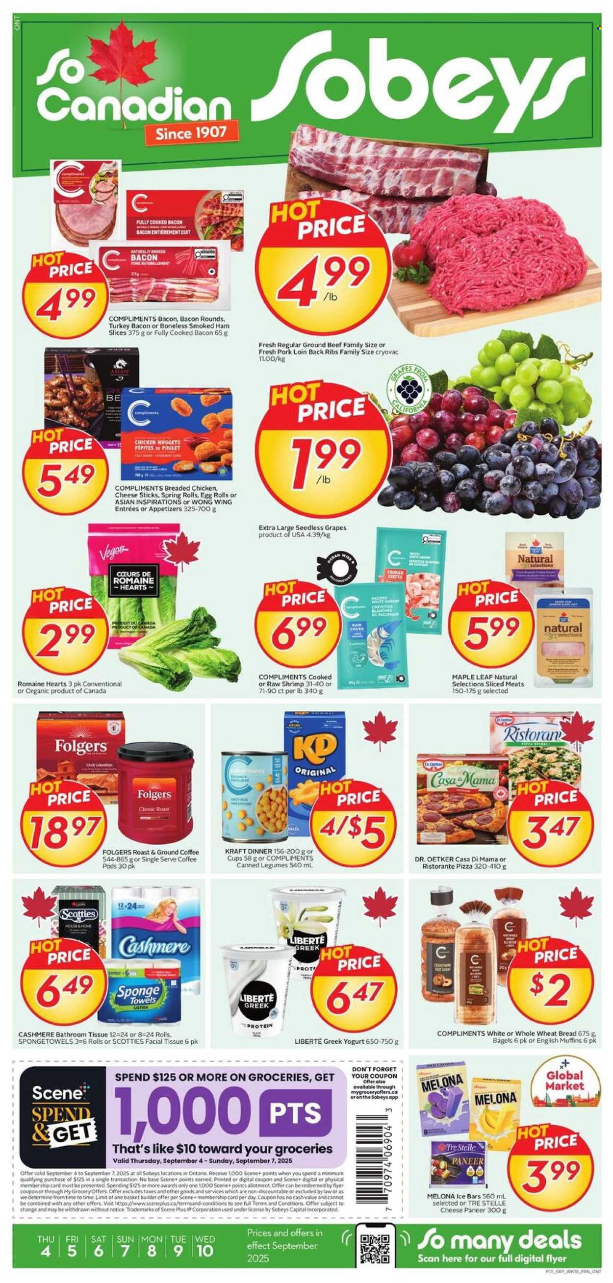 Sobeys flyer - September 04, 2025 - September 10, 2025. Page 1