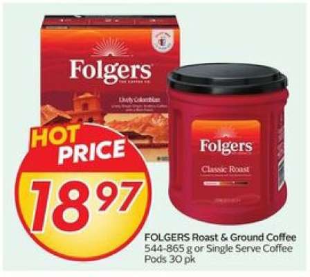 Folgers Roast & Ground Coffee